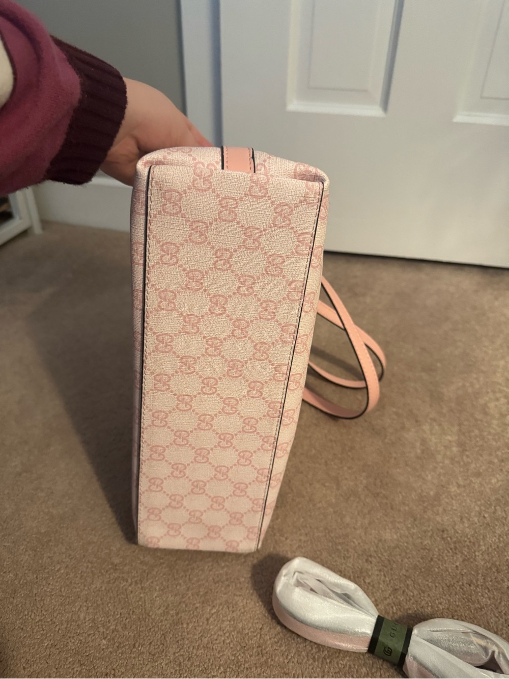 Pink Monogram Bag - Picture 5 of 5